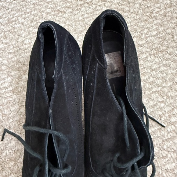 Dolce Vita back heels boots lace up suede booties size 8 - Picture 6 of 11